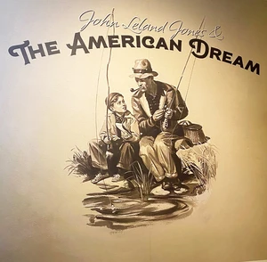 Depiction of art by Leland Jones in Ralph Foster Museum.
